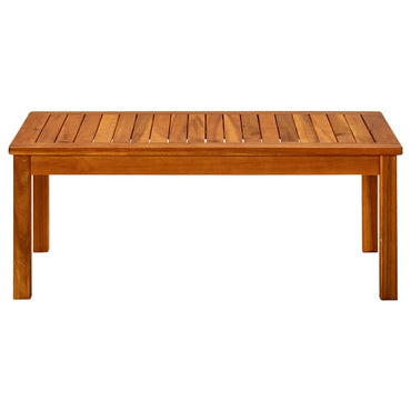 vidaXL Garten-Couchtisch 90x50x36 cm Massivholz Akazie
