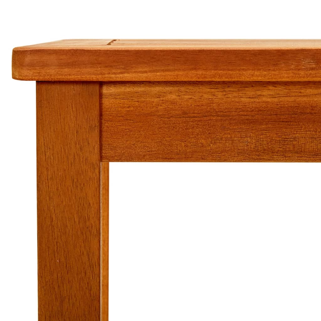 vidaXL Garten-Couchtisch 110x60x45 cm Massivholz Akazie