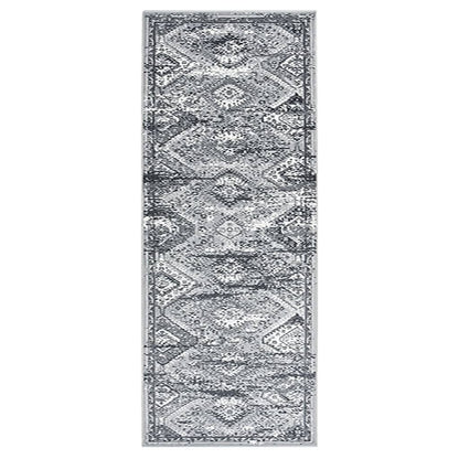 vidaXL Tapis de Couloir BCF Oriental Gris 80x200 cm