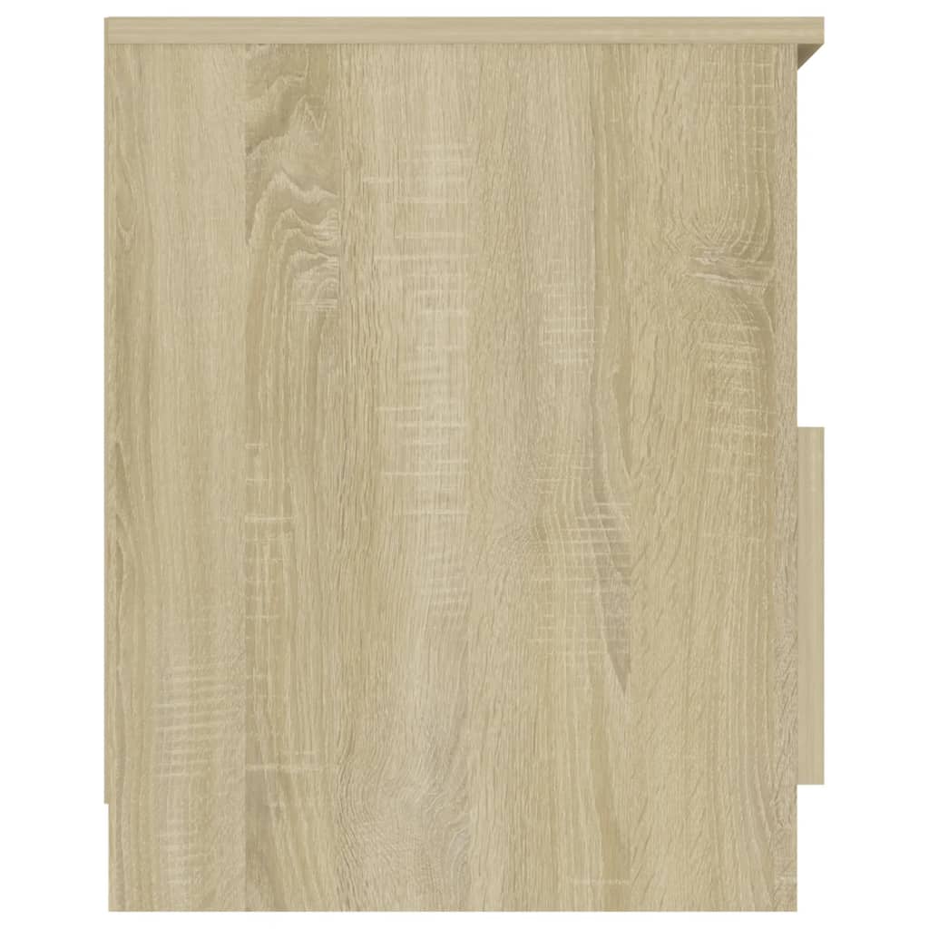 vidaXL Nachttisch Sonoma-Eiche 40x40x50 cm Holzwerkstoff