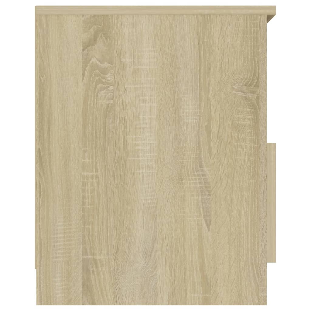 vidaXL Nachttische 2 Stk. Sonoma-Eiche 40x40x50 cm Holzwerkstoff
