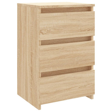 vidaXL Table de chevet chêne Sonoma 40x35x62,5 cm bois d'ingénierie