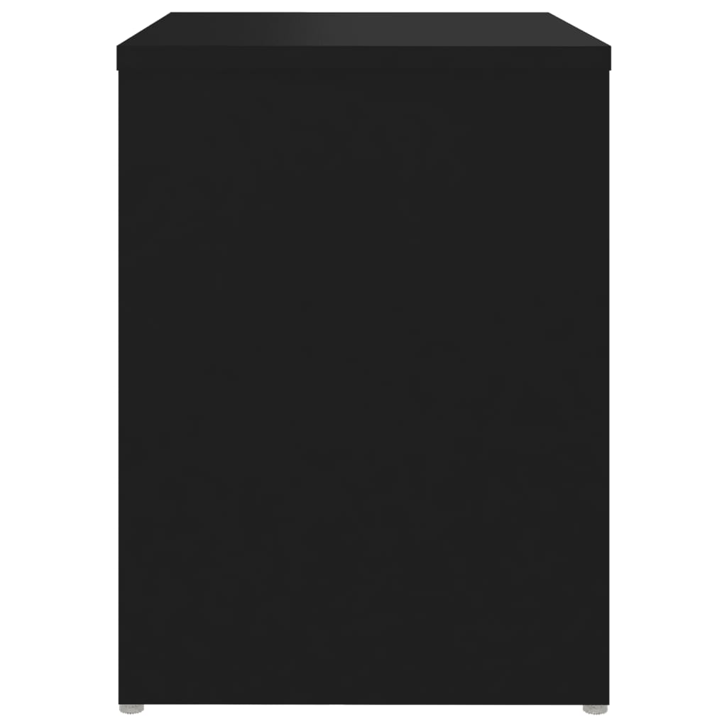 vidaXL Nachttisch Schwarz 40x30x40 cm Holzwerkstoff