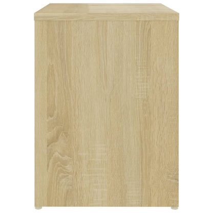 vidaXL Table de chevet chêne Sonoma 40x30x40 cm, bois d'ingénierie