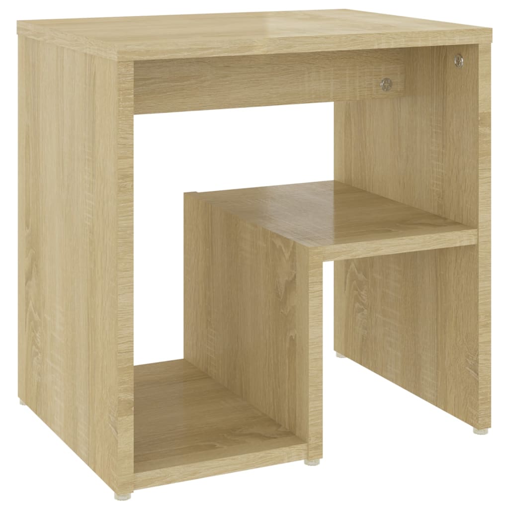 vidaXL Tables de chevet 2 pcs Chêne Sonoma 40x30x40 cm Bois d'ingénierie