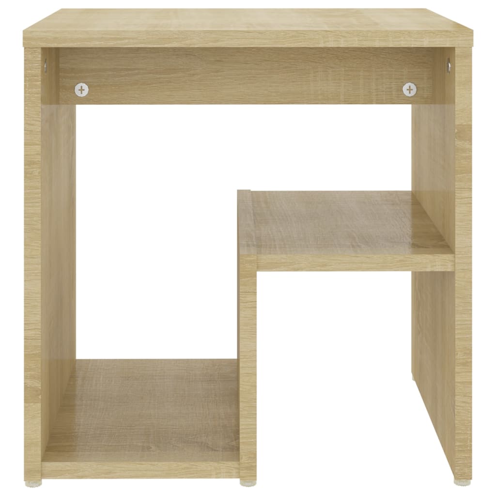 vidaXL Tables de chevet 2 pcs Chêne Sonoma 40x30x40 cm Bois d'ingénierie