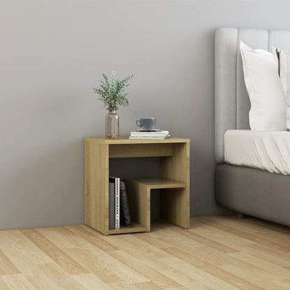 vidaXL Tables de chevet 2 pcs Chêne Sonoma 40x30x40 cm Bois d'ingénierie