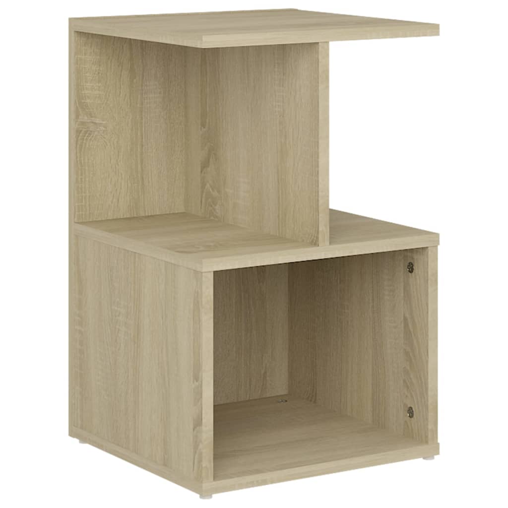 vidaXL Nachttisch Sonoma-Eiche 35x35x55 cm Holzwerkstoff