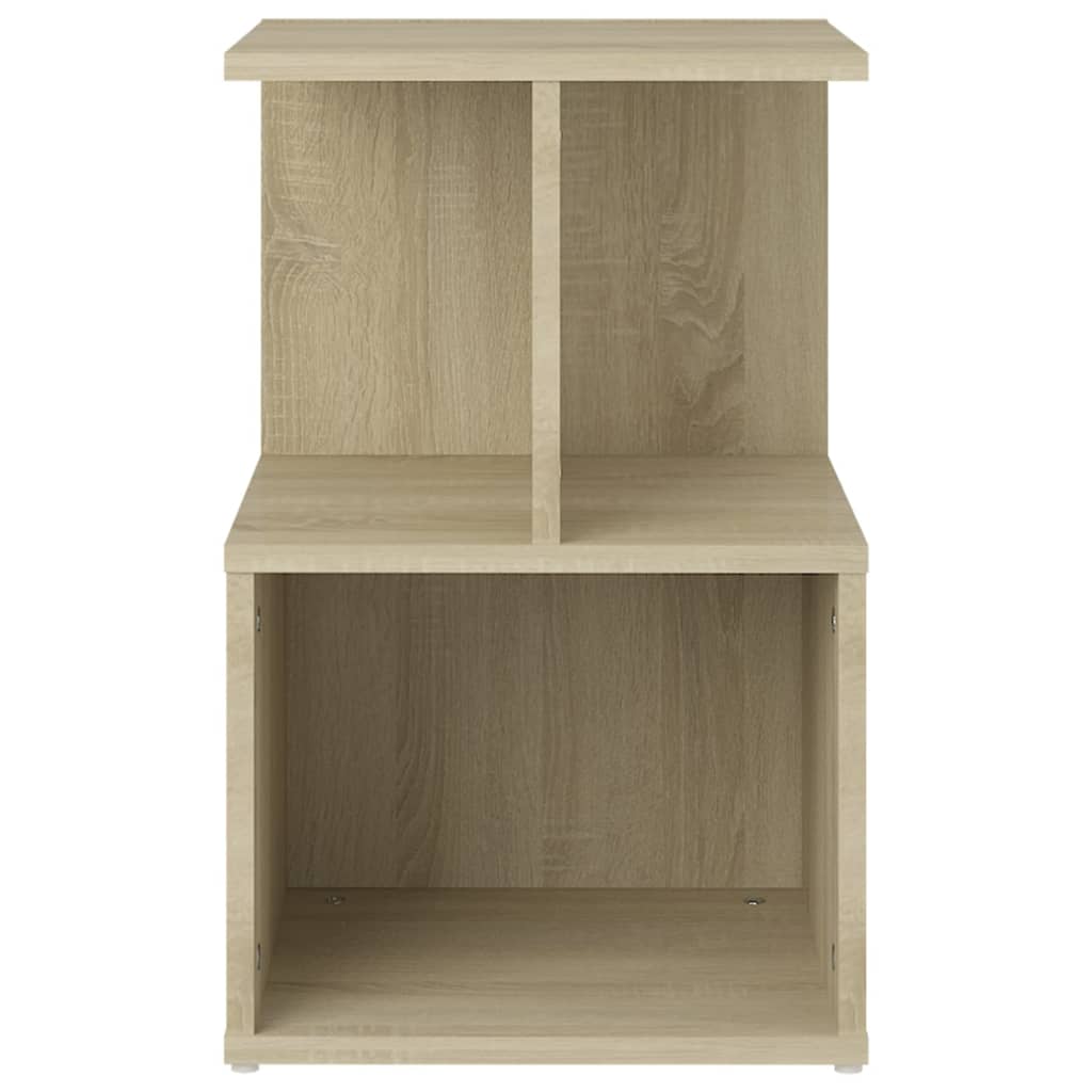 vidaXL Tables de chevet 2 pcs Chêne sonoma 35x35x55 cm Bois d'ingénierie