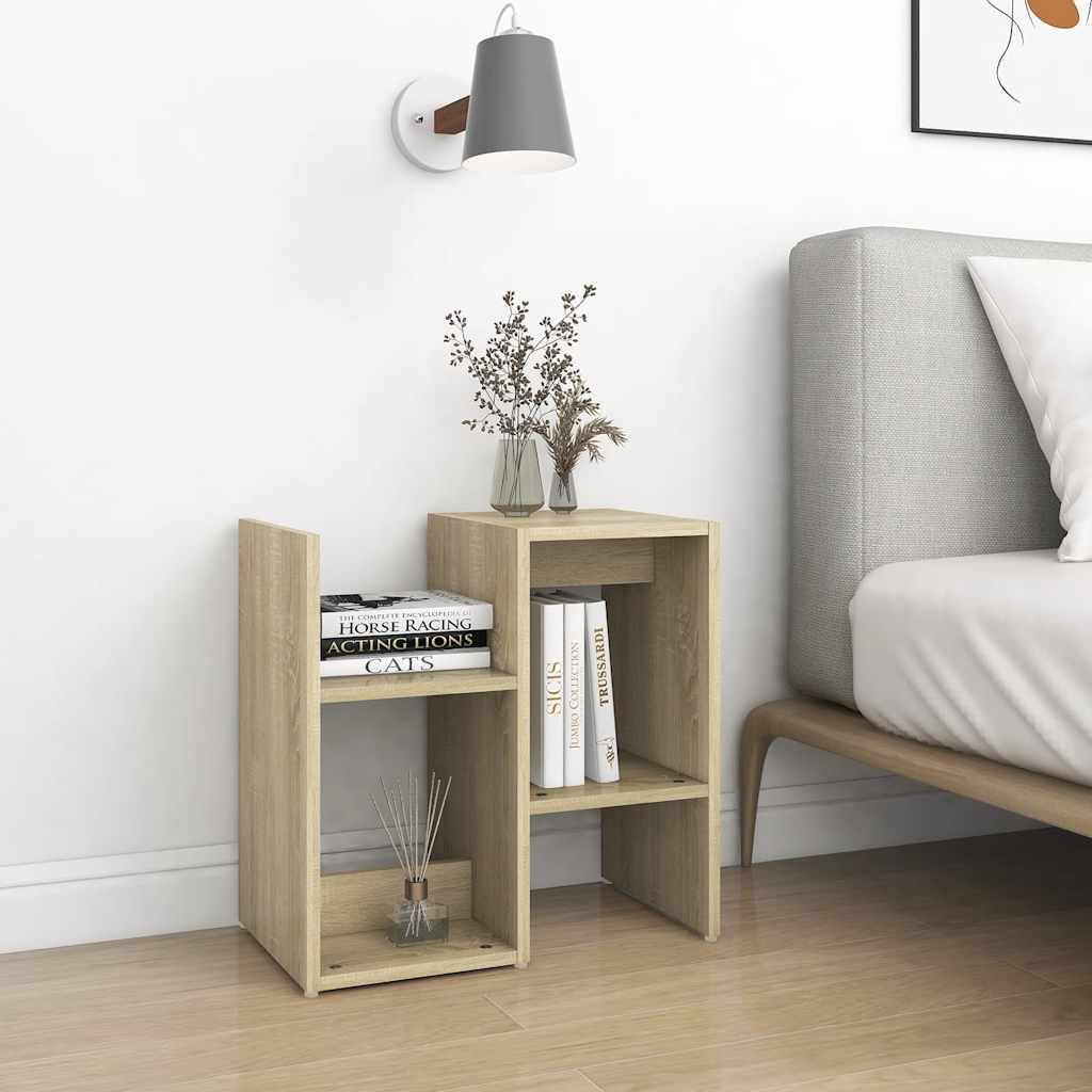 vidaXL Nachttisch Sonoma-Eiche 50x30x51,5 cm Holzwerkstoff