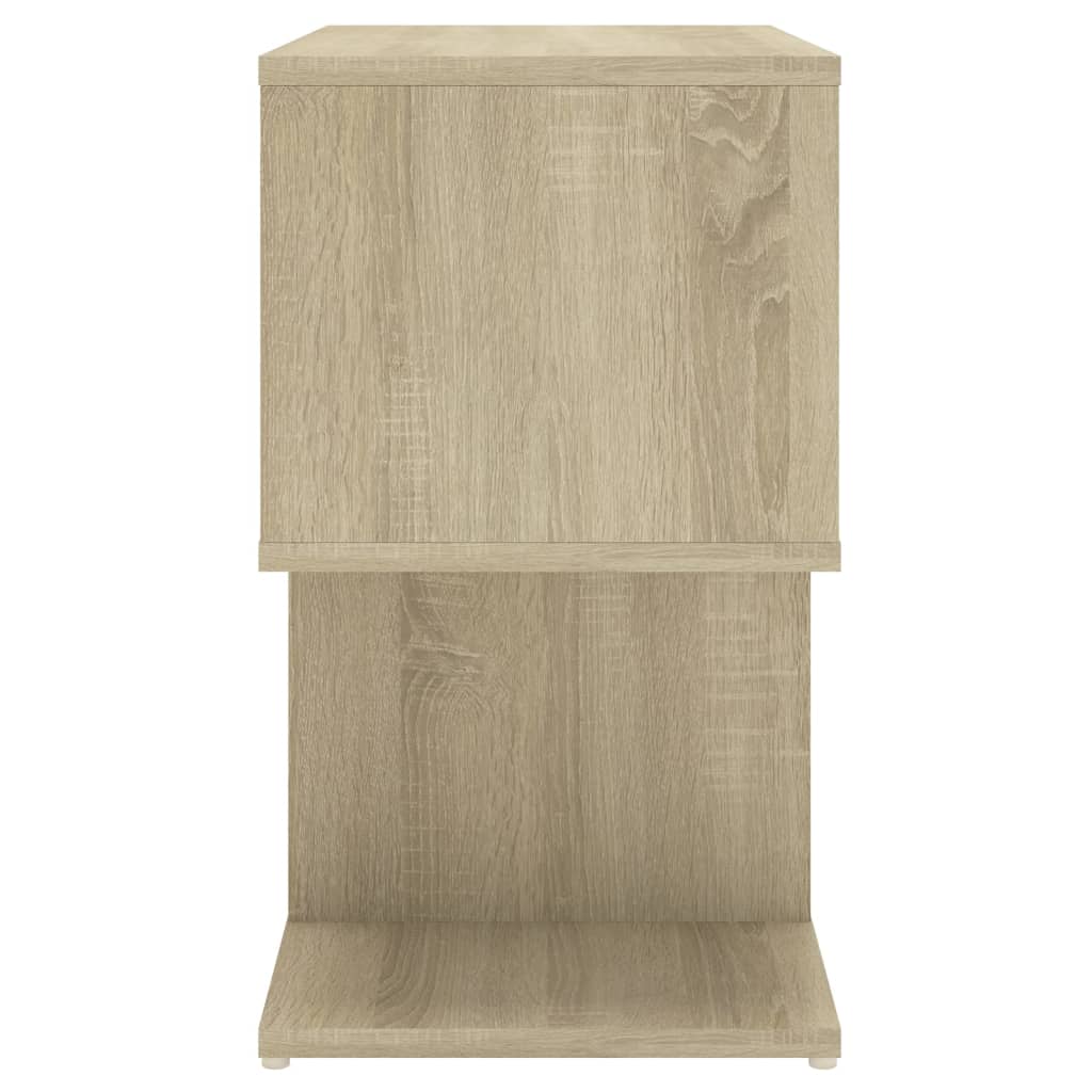 vidaXL Tables de chevet 2 pcs Chêne Sonoma 50x30x51,5 cm Bois d'ingénierie