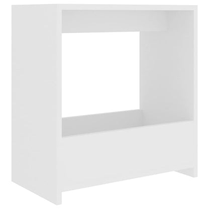 vidaXL Beistelltisch Weiß 50x26x50 cm Holzwerkstoff