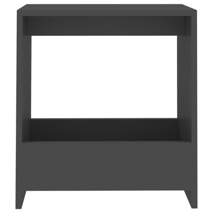 vidaXL Beistelltisch Grau 50x26x50 cm Holzwerkstoff