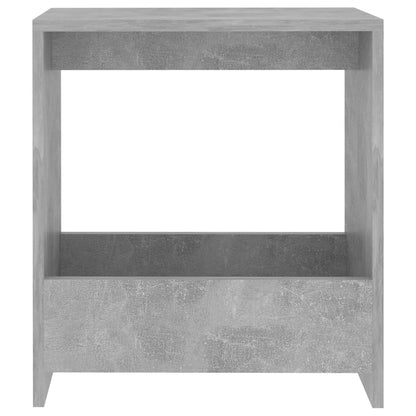 vidaXL Beistelltisch Betongrau 50x26x50 cm Holzwerkstoff