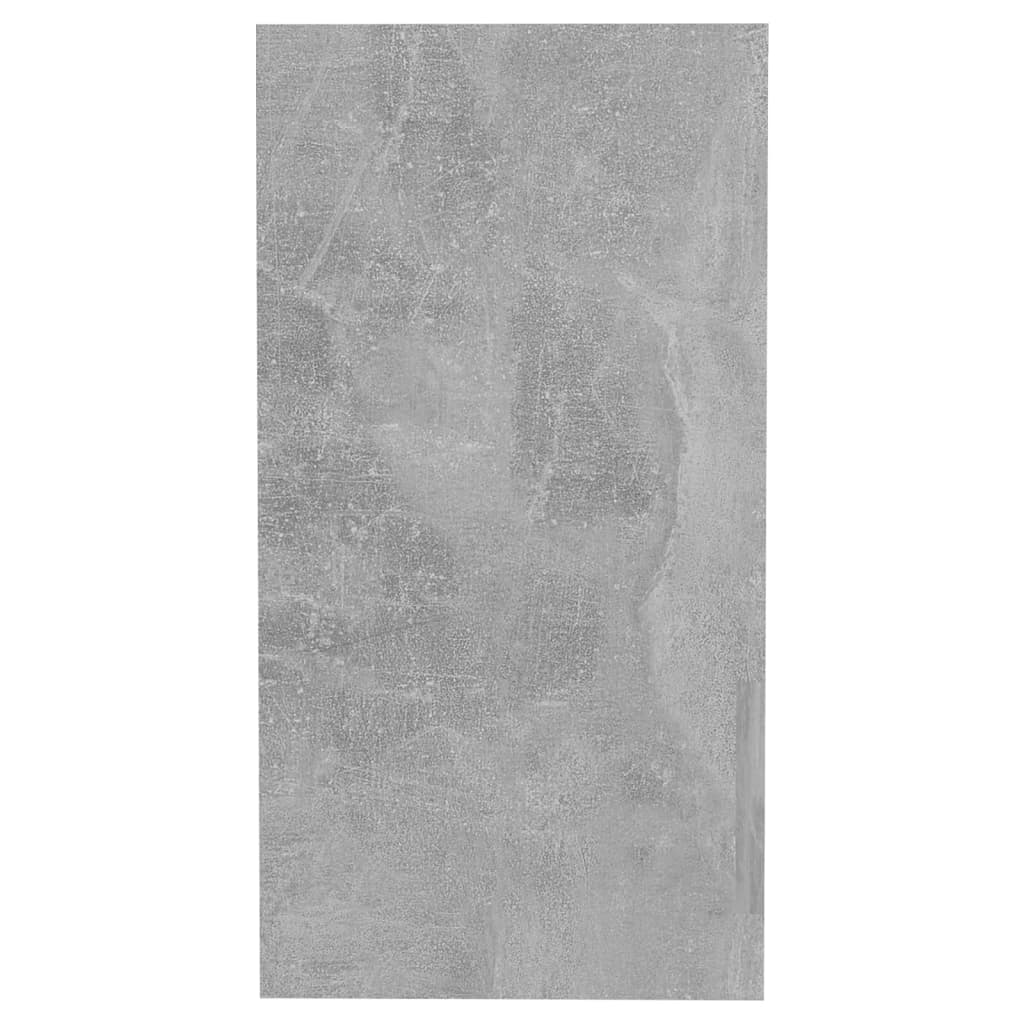 vidaXL Beistelltisch Betongrau 50x26x50 cm Holzwerkstoff