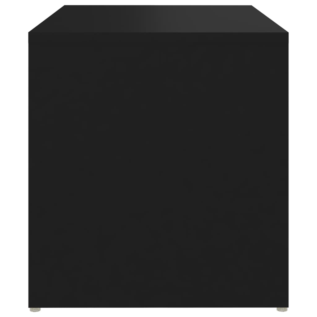 vidaXL Beistelltisch Schwarz 59x36x38 cm Holzwerkstoff