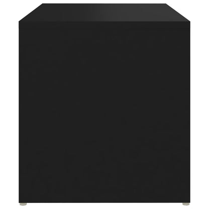 vidaXL Beistelltisch Schwarz 59x36x38 cm Holzwerkstoff