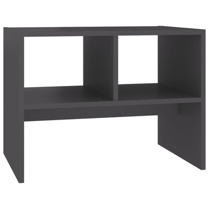 vidaXL Beistelltisch Grau 60x40x45 cm Holzwerkstoff