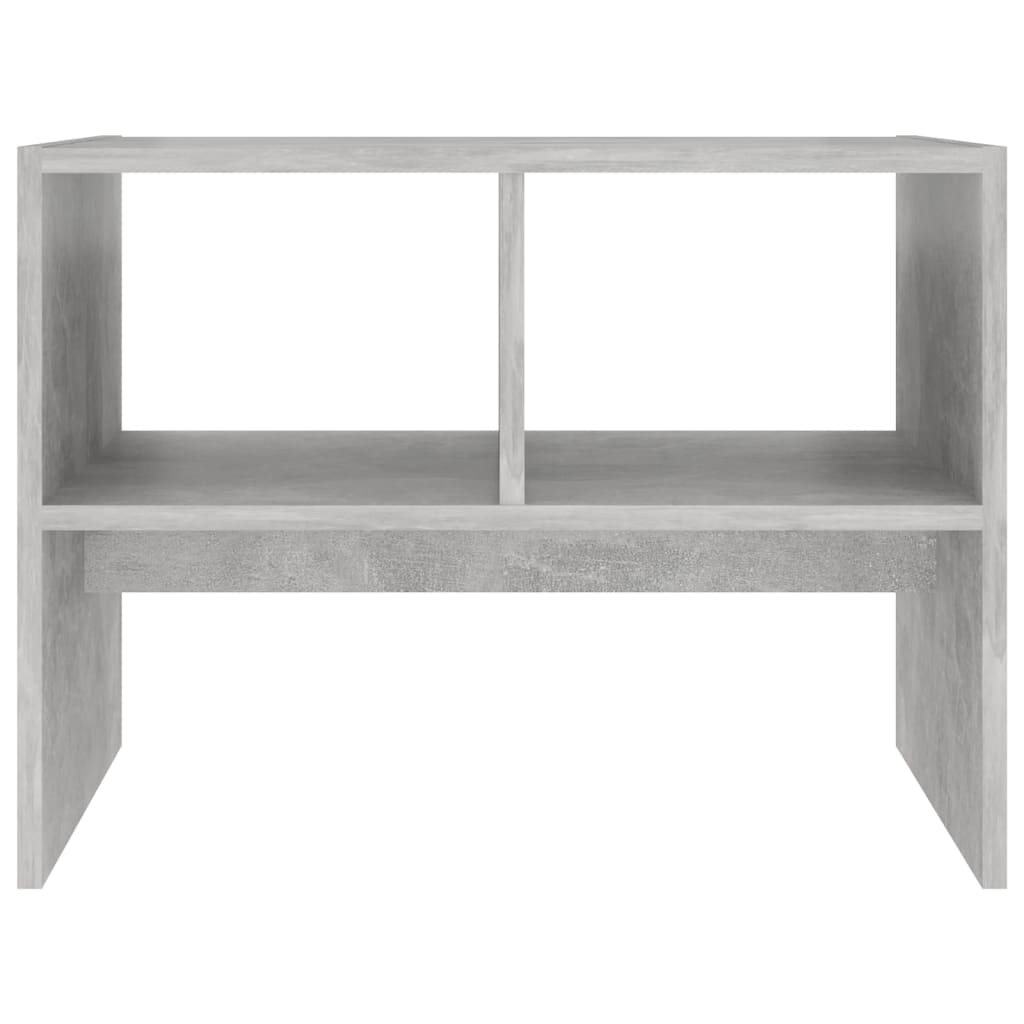 vidaXL Beistelltisch Betongrau 60x40x45 cm Holzwerkstoff