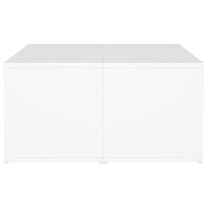 vidaXL Couchtische 4 Stk. Weiß 33x33x33 cm Holzwerkstoff