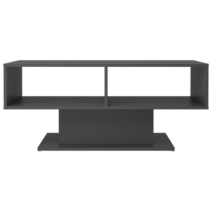 vidaXL Couchtisch Grau 103,5x50x44,5 cm Holzwerkstoff