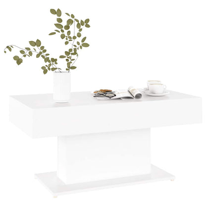 vidaXL Couchtisch Weiß 96x50x45 cm Holzwerkstoff