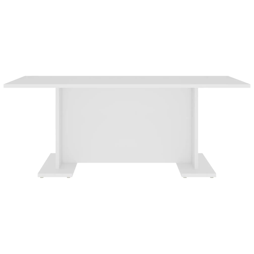 vidaXL Couchtisch Weiß 103,5x60x40 cm Holzwerkstoff