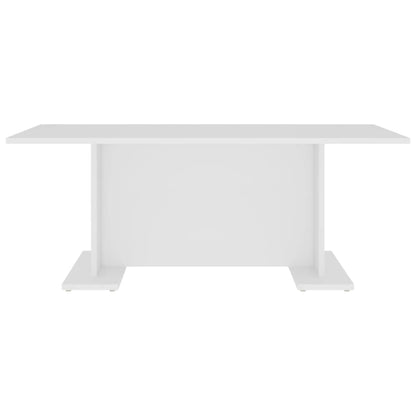 vidaXL Couchtisch Weiß 103,5x60x40 cm Holzwerkstoff