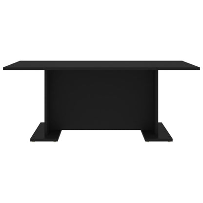 vidaXL Couchtisch Schwarz 103,5x60x40 cm Holzwerkstoff