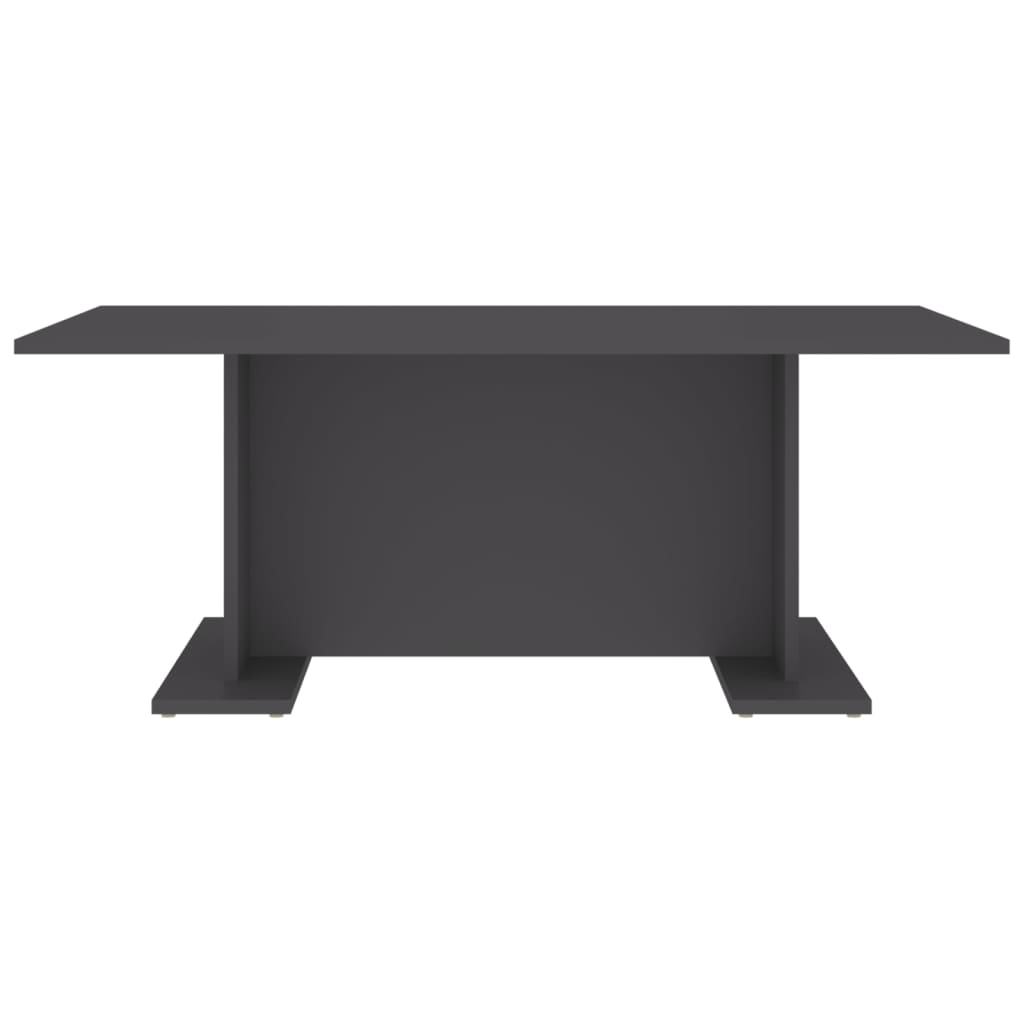 vidaXL Couchtisch Grau 103,5x60x40 cm Holzwerkstoff