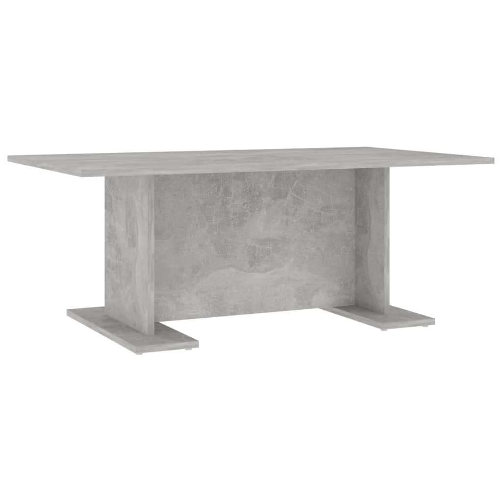 vidaXL Couchtisch Betongrau 103,5x60x40 cm Holzwerkstoff