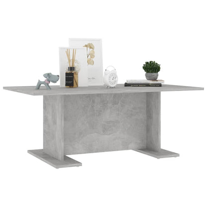 vidaXL Couchtisch Betongrau 103,5x60x40 cm Holzwerkstoff