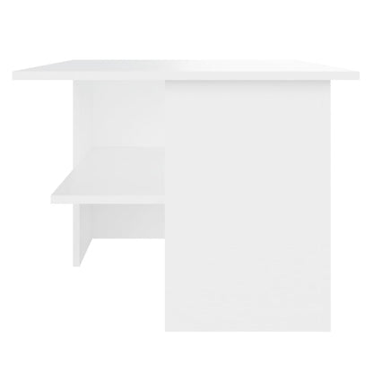 vidaXL Couchtisch Weiß 90x60x46,5 cm Holzwerkstoff