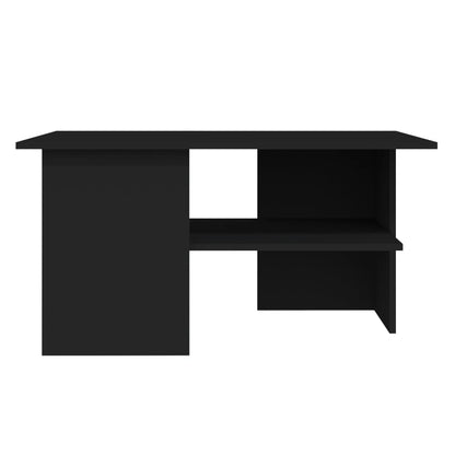 vidaXL Couchtisch Schwarz 90x60x46,5 cm Holzwerkstoff
