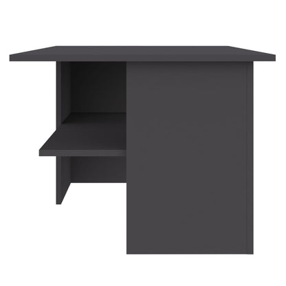 vidaXL Couchtisch Grau 90x60x46,5 cm Holzwerkstoff