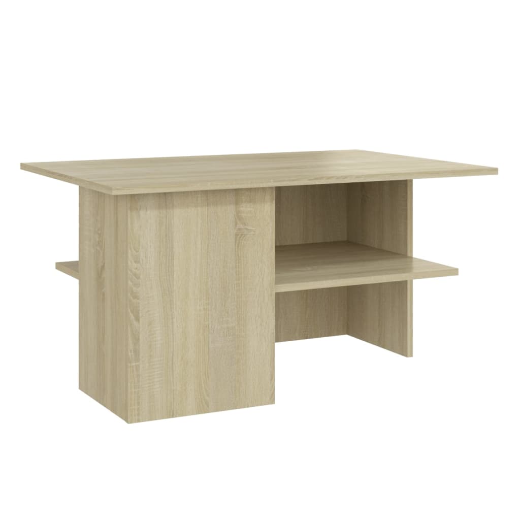 vidaXL Couchtisch Sonoma-Eiche 90x60x46,5 cm Holzwerkstoff