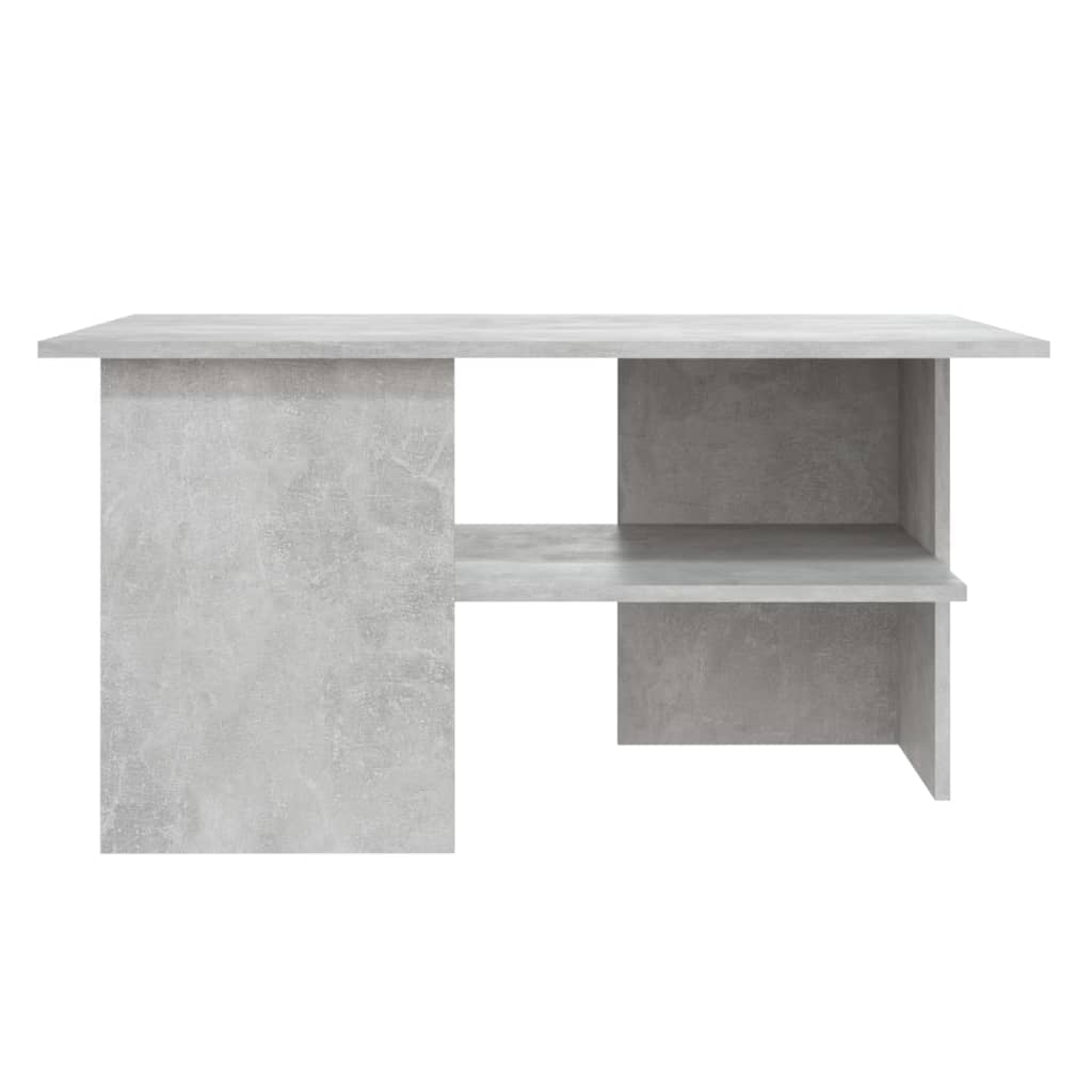 vidaXL Couchtisch Betongrau 90x60x46,5 cm Holzwerkstoff
