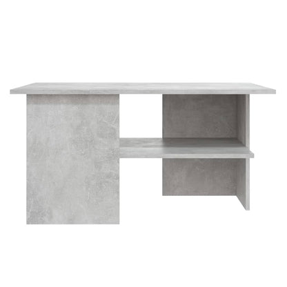vidaXL Couchtisch Betongrau 90x60x46,5 cm Holzwerkstoff