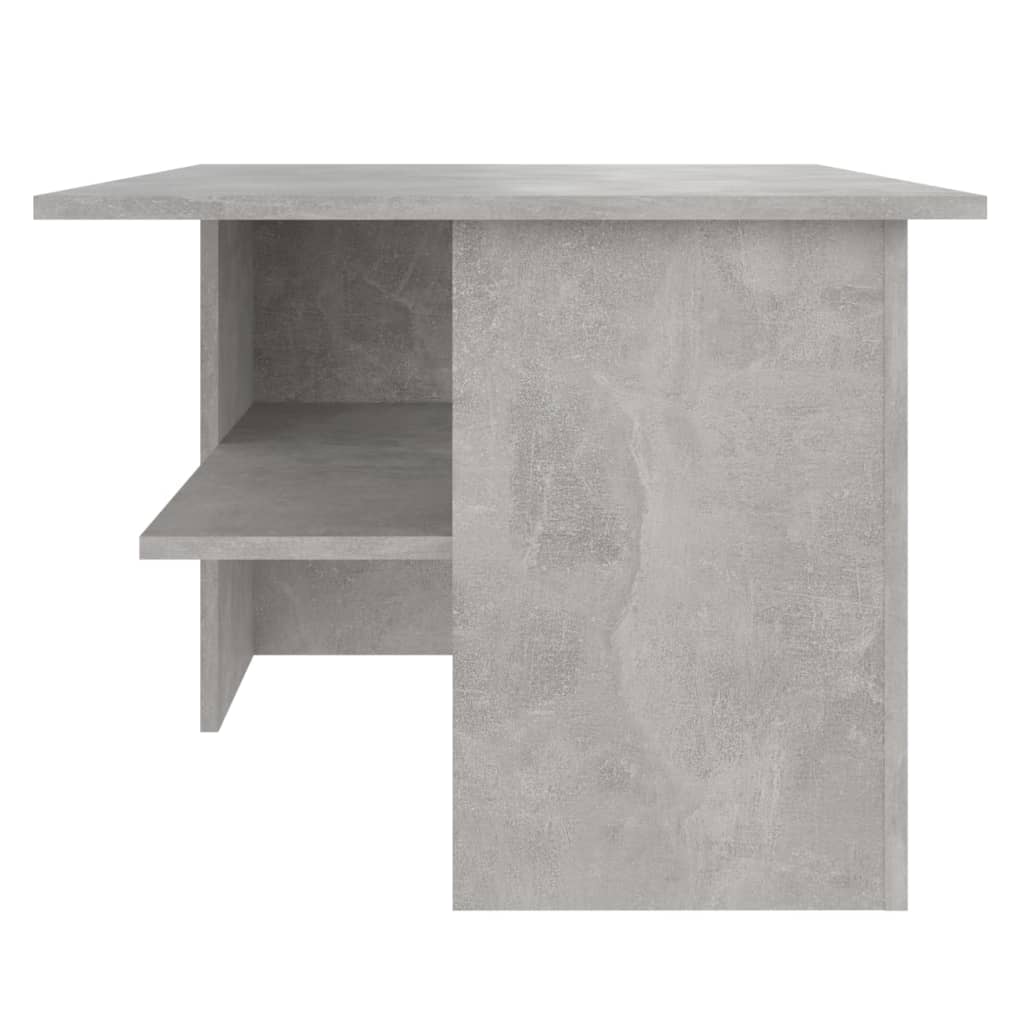vidaXL Couchtisch Betongrau 90x60x46,5 cm Holzwerkstoff