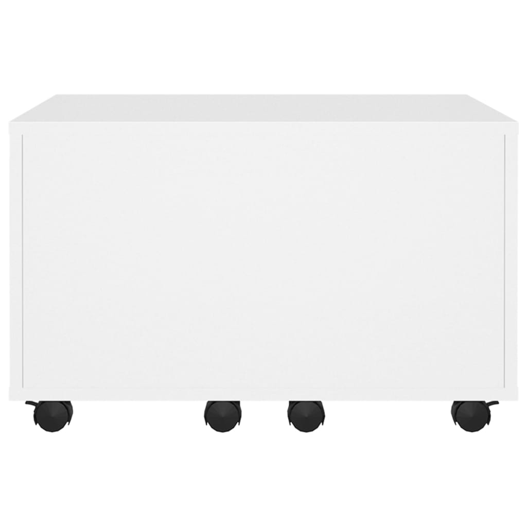 vidaXL Couchtisch Weiß 60x60x38 cm Holzwerkstoff