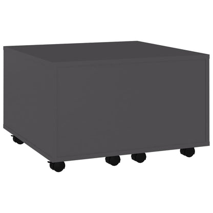 vidaXL Couchtisch Grau 60x60x38 cm Holzwerkstoff