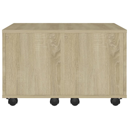 vidaXL Couchtisch Sonoma-Eiche 60x60x38 cm Holzwerkstoff