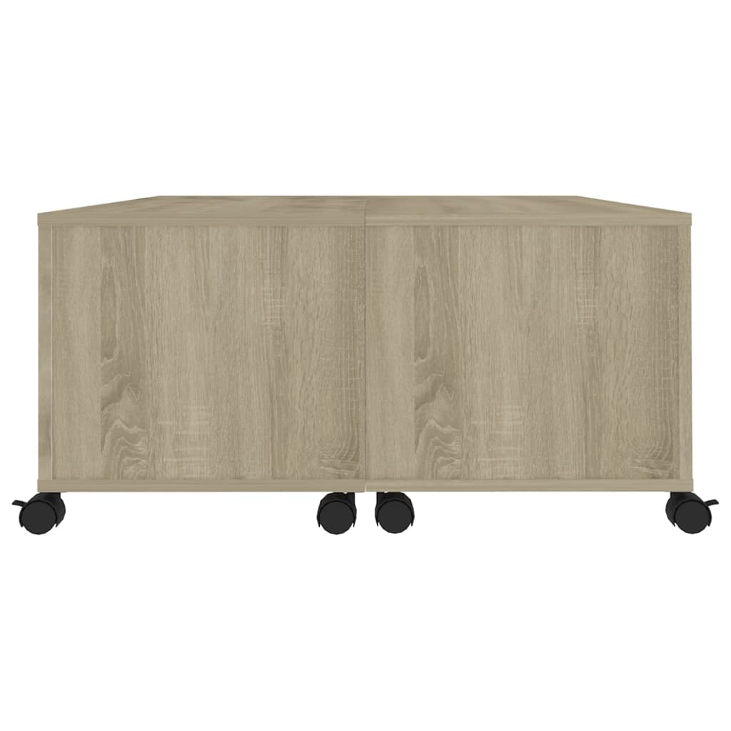 vidaXL Couchtisch Sonoma-Eiche 75x75x38 cm Holzwerkstoff