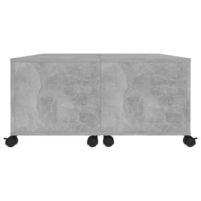 vidaXL Couchtisch Betongrau 75x75x38 cm Holzwerkstoff