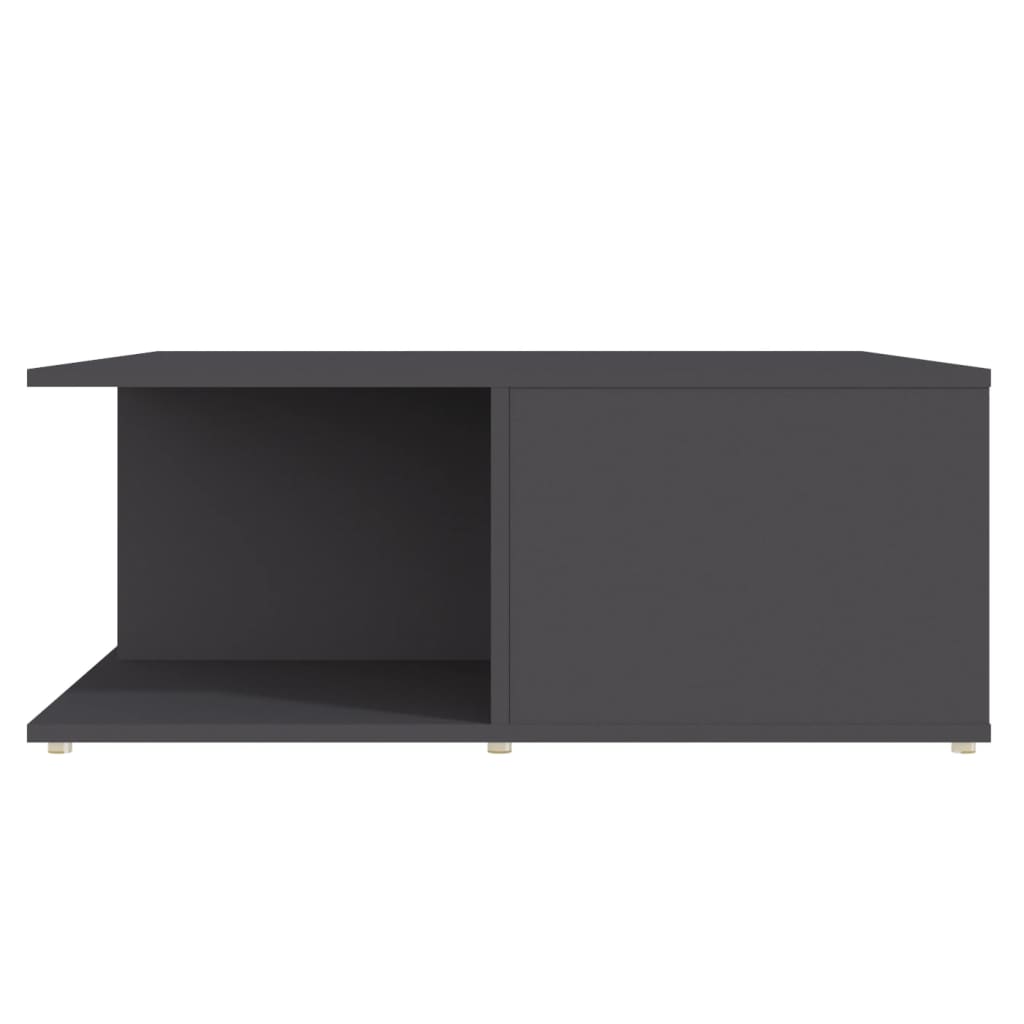 vidaXL Couchtisch Grau 80x80x31 cm Holzwerkstoff