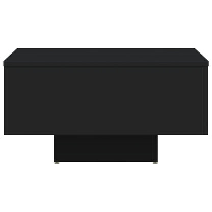 vidaXL Couchtisch Schwarz 60x60x31,5 cm Holzwerkstoff