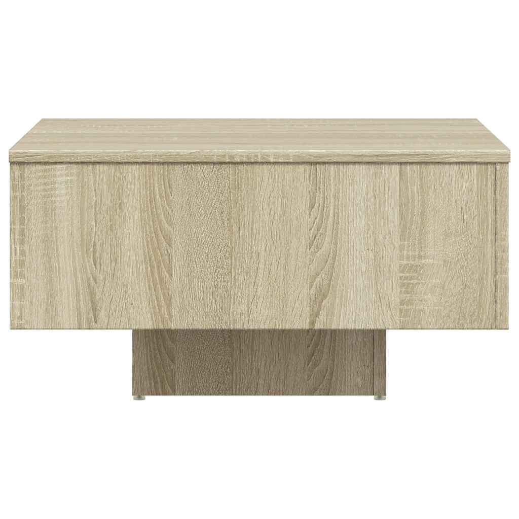 vidaXL Couchtisch Sonoma-Eiche 60x60x31,5 cm Holzwerkstoff