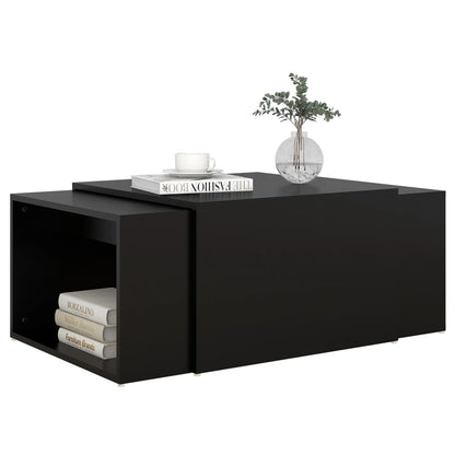 vidaXL Tables gigognes 3 pcs Gris 60x60x38 cm Aggloméré