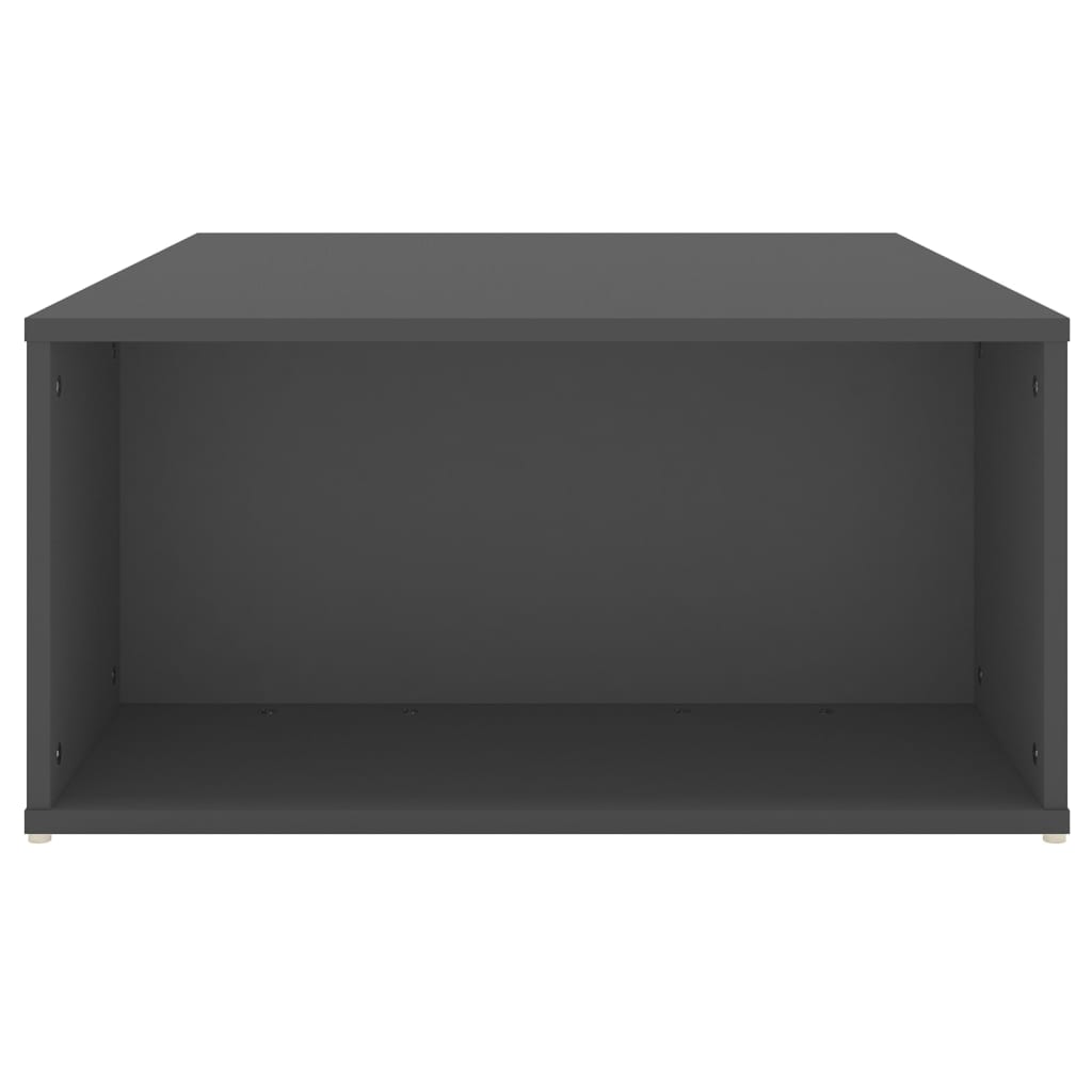 vidaXL Table basse gris 90x67x33 cm Bois d'ingénierie