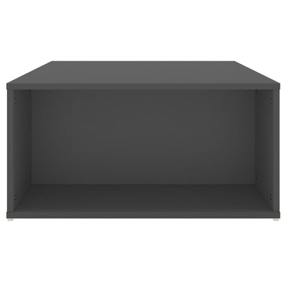 vidaXL Table basse gris 90x67x33 cm Bois d'ingénierie